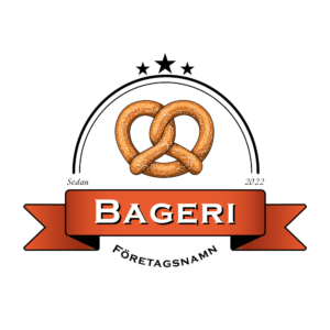Logotyp till nystartat Bageri, konditori eller ett fik - Logotyp Logo