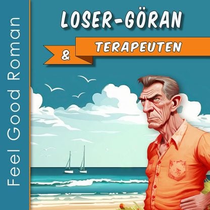 Loser-Göran och Terapeuten är en feelgood roman / skönlitteratur med mycket humor. Författare Ruth Kalfholm.